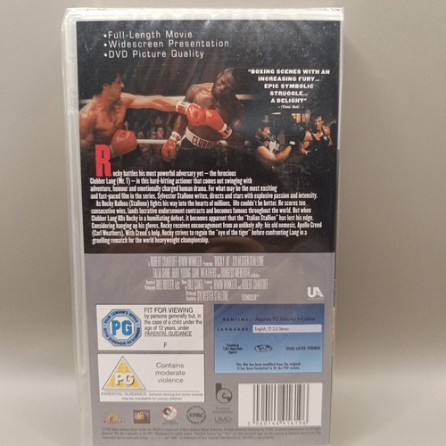 Rocky 3 PSP UMD Video Movie *New/Sealed* - Picture 2 of 2