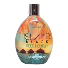  Tan Asz U Island Black 200X Bronzer Tanning Lotion 13.5 oz Tan INC