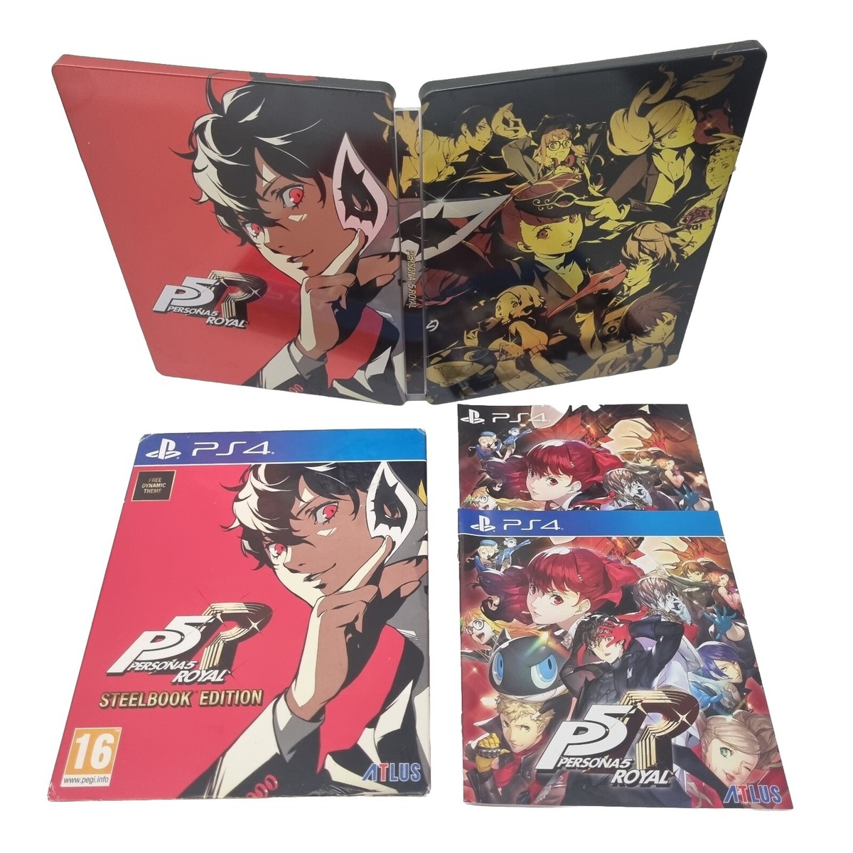Persona Royal Steelbook Case Slip Cover (No Game Disc) PlayStation  PS4 PAL