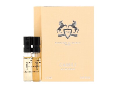 PDM PARFUMS DE MARLY CASSILI EDP 1.5ml .05fl oz x 2 PERFUME SPRAY SAMPLES