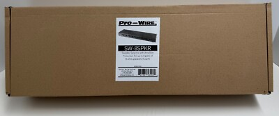 Pro-Wire SW-8SPKR Speaker Switcher, 125W, 8-Pair, OEM Systems