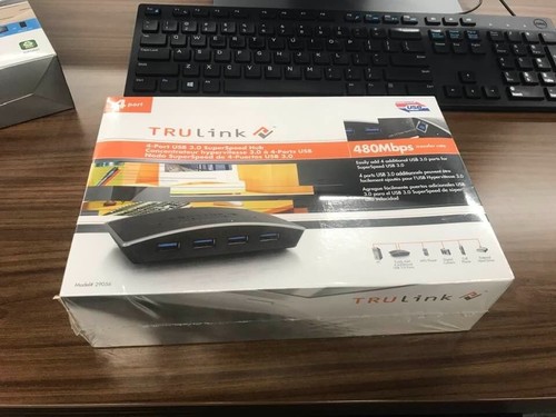 Cables To Go C2G 29056 TruLink 4 Port USB 3.0 SuperSpeed Hub, Black ...