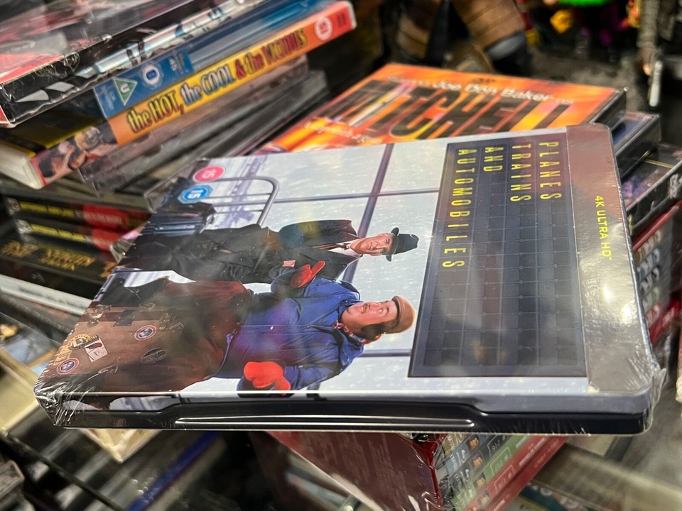 Planes Trains And Automobiles 4K Ultra HD Limited Edition Steelbook