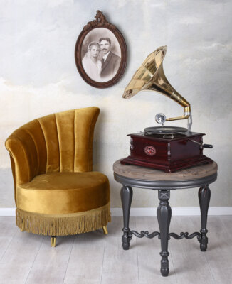 Imbuto Grammofono His Masters Voice Grammofono Meccanico