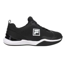 Fila Speedserve Energized Tennis  Mens Black Sneakers Athletic Shoes 1TM01778-02