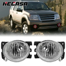 HECASA Bumper Fog Driving Lights Lamps Set For Honda Pilot 2009 2010 2011 LH+RH