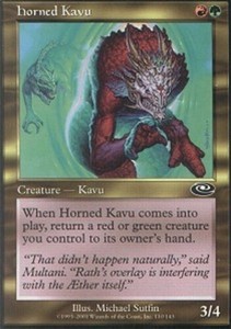 Horned Kavu x4 - Planeshift - NM-Mint, English - Planeshift