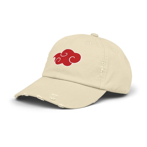 Akatsuki Cap Anime Distressed Naruto Shippuden Hat Manga Vintage Cosplay 90's - Picture 11 of 37