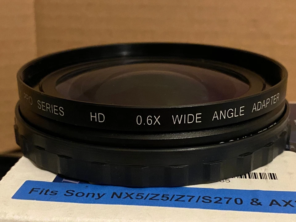 Century 0,6 X широкоугольный адаптер объектива 0VS-06WA для Sony Z7U Z5U NX5U S270 AX2000 - Изображение 4 из 4