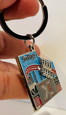 Six Flags Magic Mountain Exclusive X2 Moveable Coaster Enamel