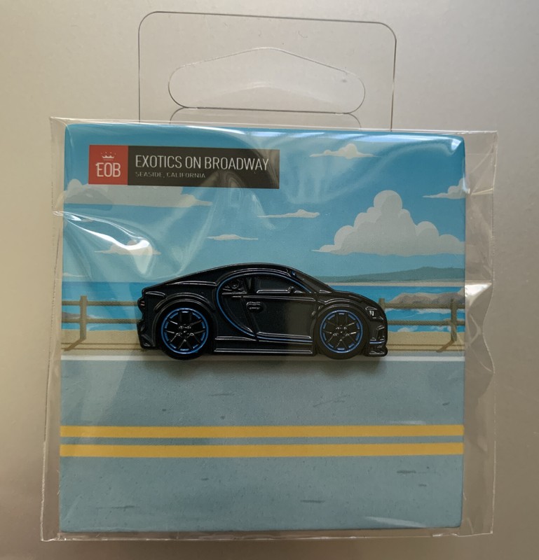 Leen Customs  2023 Bugatti Chiron Exotics On Broadway Pin  #/250
