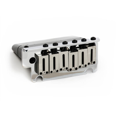 Fender American Deluxe Strat Stratocaster Guitar Bridge Assembly, Chrome