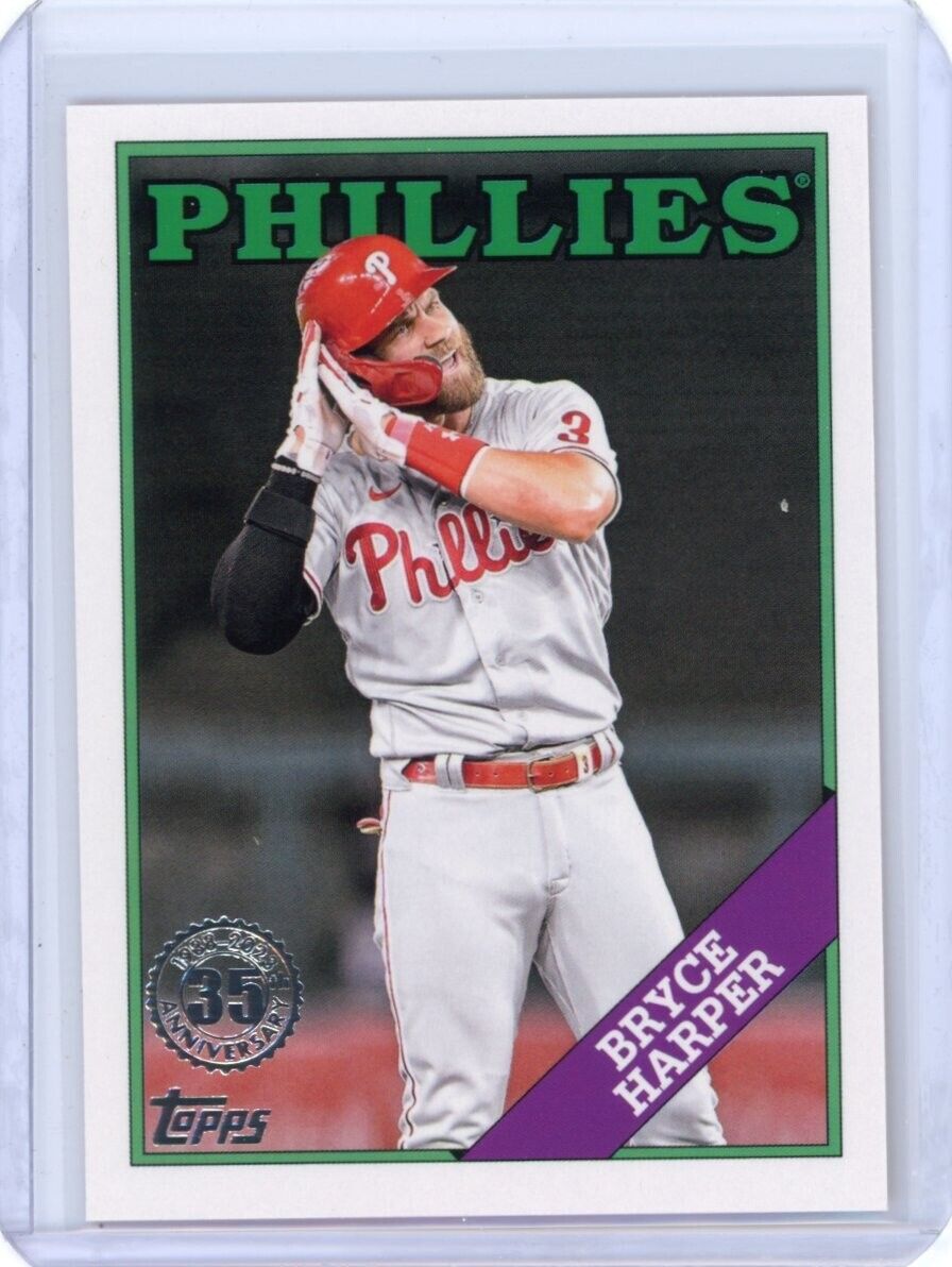 2023 Topps Bryce Harper 1988 35th Anniversary - Philadelphia 2023 Topps Bryce Harper 1988 35th Anniversary - Philadelphia