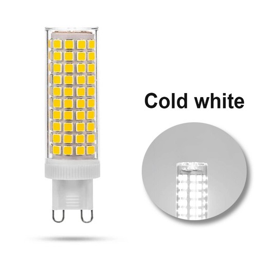 10W G9 AC100V-265V 2835 124LEDs PC led Ceramics light No Flicker white LED lamp - Picture 11 of 11