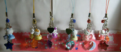 (528) TOP!! Komplettsatz HELLO KITTY STRAP SWING  + BPZ von BANDAI