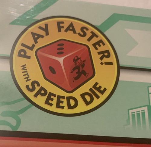 2008 MONOPOLY With FAST SPEED DIE By Parker Brothers New - Factory Wrapped - Picture 10 of 12