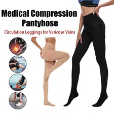 20-30mmHg Compression Pantyhose Stockings Relief Medical Supports Therapy Vein