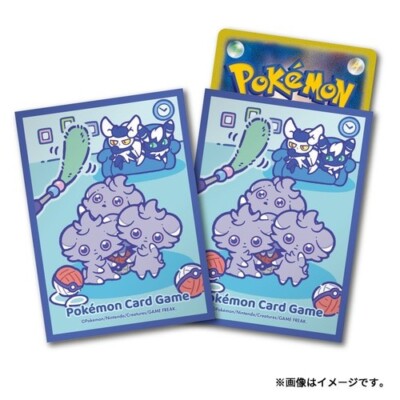 Pokemon center Card Game Deck sleeves Relaxing leisurely jarashi Espurr  Meowstic