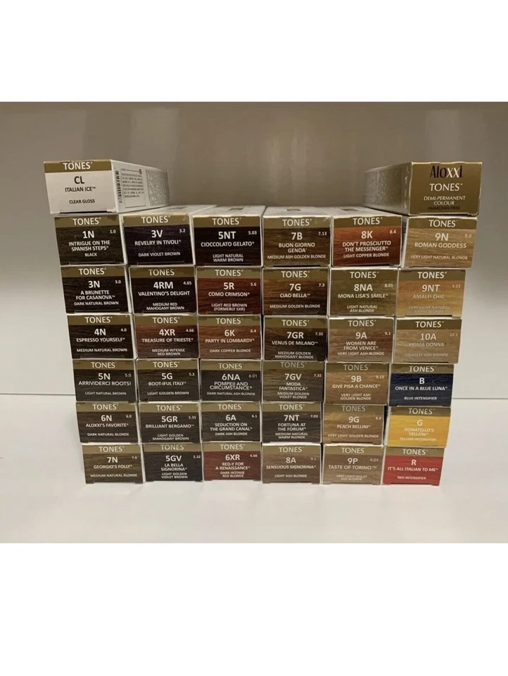 Aloxxi TONES 半永久染发剂 - 您可选!!  全新未拆封 — 第 4/4 张图片
