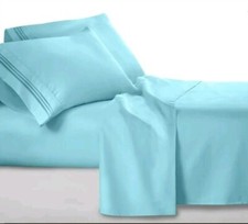 Elegant Comfort 1500 Thread Count Egyptian Full 4-Piece Sheet Blue