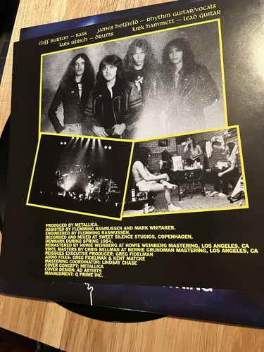 Ride the Lightning by Metallica (Vinyl Record) - Picture 10 of 12