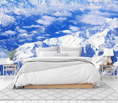 3D Schön Schneeberg ZHUC19416 Tapete Wandbild Fototapete Abnehmbarer Ann
