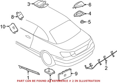 BMW M3 Antenna FM Amplifier Convertible E93 2006-2013 OEM for sale 