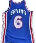 JULIUS DR J ERVING SIGNED AUTOGRAPH COA PSA/DNA MITCHELL & NESS PHIL 76ERS