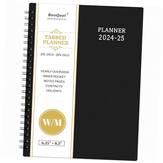 Planner 2024-2025 - July 2024 - June 2025, 2024-2025 6.25
