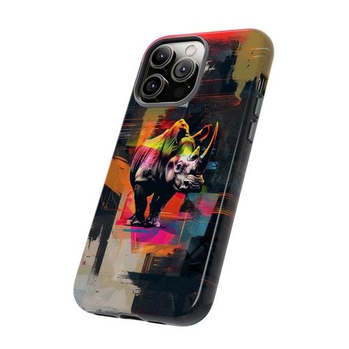 Abstract Rhino Phone Case for iPhone, Samsung Galaxy, Pixel - 第 13/93 張圖片