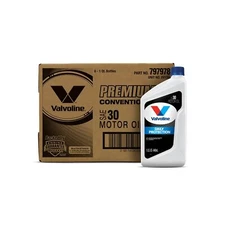 Valvoline Daily Protection SAE 30 Motor Oil Case of 6 for Turbo Engines