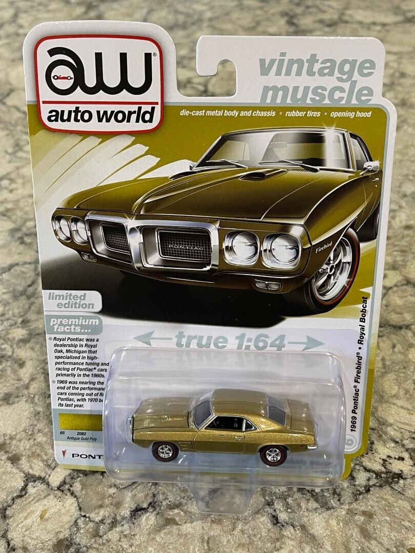 オートワールド 1/64 ポンティアック ファイヤーバード