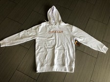 NWT Women's VANS Hoodie Hoody White Oversized Fit Medium long sleeve Sweatshirt