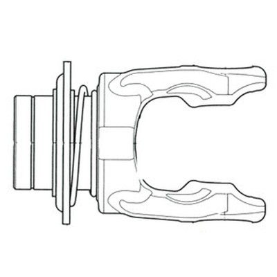 QD Tractor Yoke Fits 100 660 SFT EL series 9807218