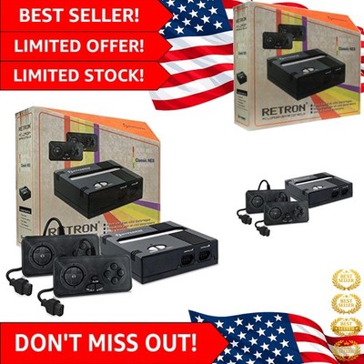 Classic NES RetroN 1 Gaming Console - Top Loader, 480i Resolution, 128GB Storage