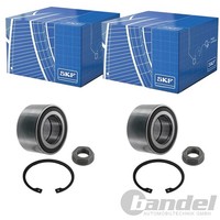 2X Skf RADLAGER-SATZ Vorne Passend FÜR CitroËN Jumpy Spacetourer Fiat Scudo