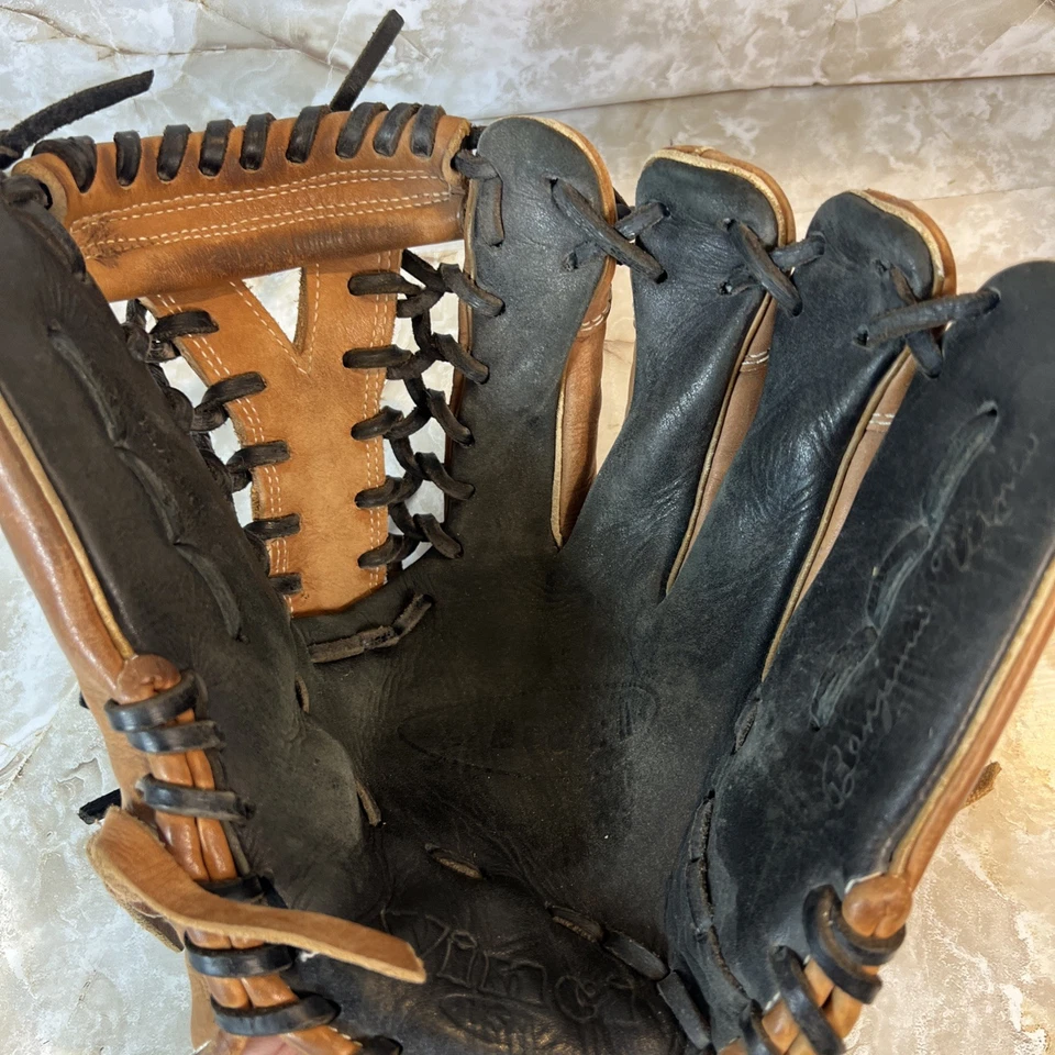 Guante de béisbol Vinci 11,75" cuero derecho guante Benjamin Vinci Foto 3 de 4