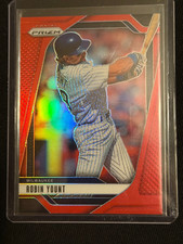 Robin Yount 2025 Prizm - Red Prizm #88/299 - Milwaukee Brewers