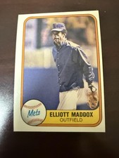 1981 Fleer #326 Elliott Maddox