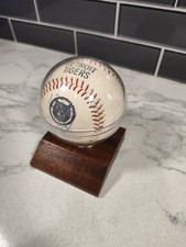 1984-85 Detroit Tigers Team Signed Baseball Lou Whitaker Dan Petry Darrell Evans