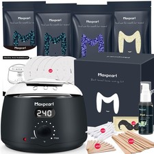 Digital Waxing Kit for Hair Removal - Hard Wax Warmer for Sensitive Skin