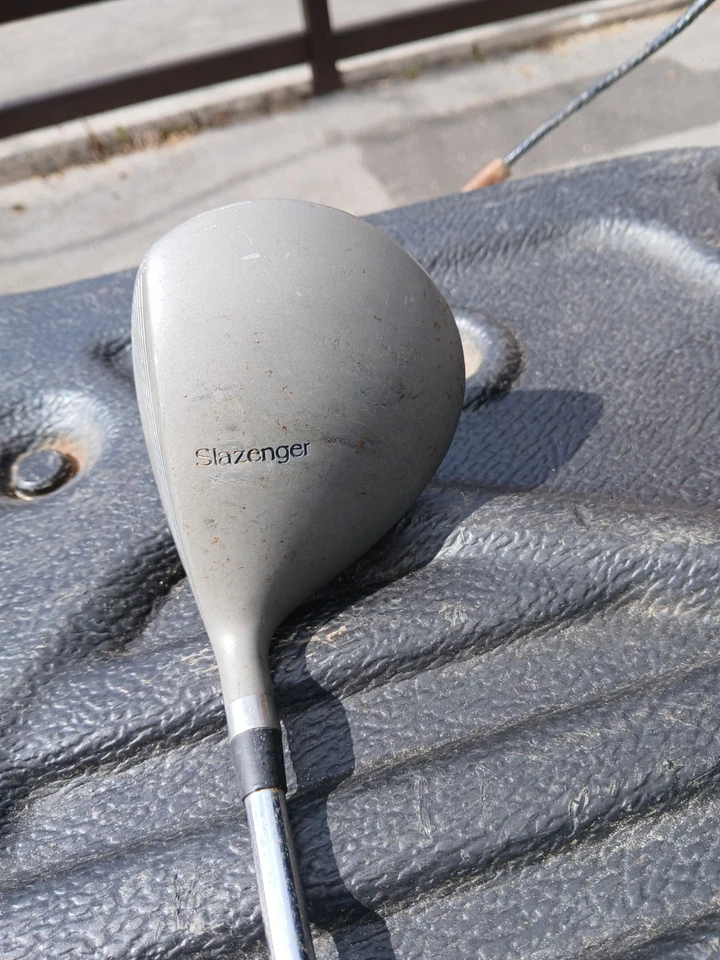 SLAZENGER SUPER CAT STEEL SHAFTED 1 WOOD - RIGHT HANDED - V GOOD USED CONDITION - Image 3 of 4