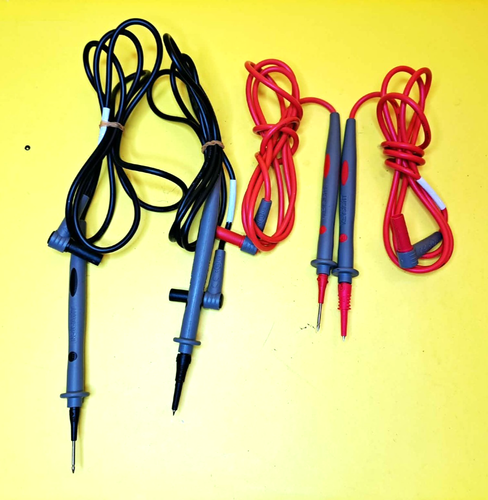 ⚡LOT 4X KEYSIGHT U1167A TEST LEAD PROBE WIRE PEN CABLE ACCESSORY FOR MULTIMETER⚡ - Foto 3 di 7