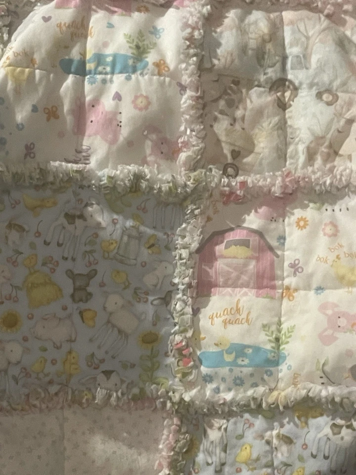 Edredón de trapo Sweet Farm Babies Foto 3 de 4