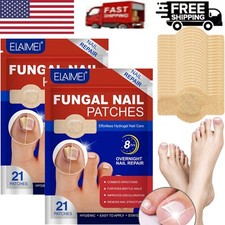 42 Patches Fungal Nail Patches 8H Overnight Toenail Nail Repair Nail Care