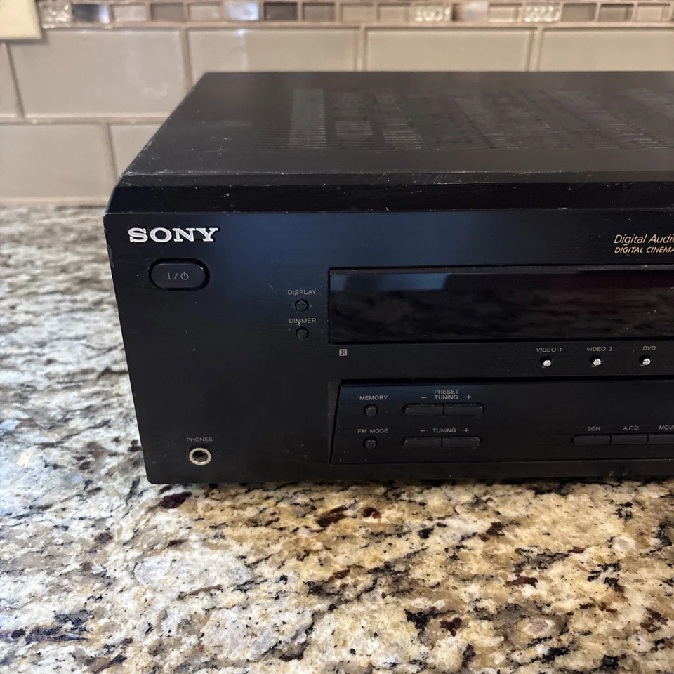 Sony Digital Audio/video Control Center FM/AM STR-K750P -No Power- PARTS/REPAIR - Image 4 of 4