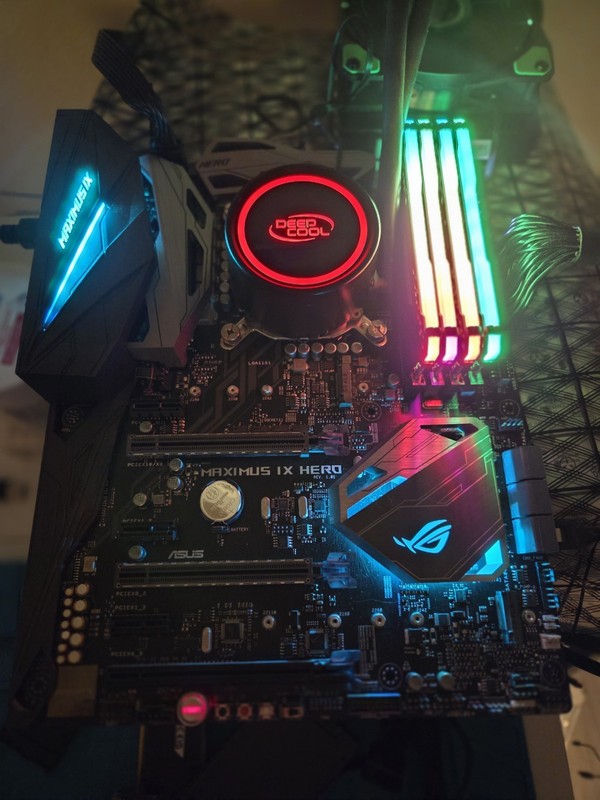 ASUS ROG Maximus IX HERO, LGA 1151 Motherboard, I7 CPU, 32GB RAM, AIO included