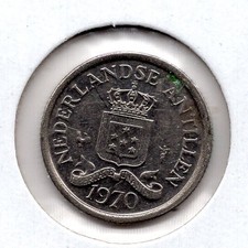 1970 Netherlands Antilles 10 Cents (1778)