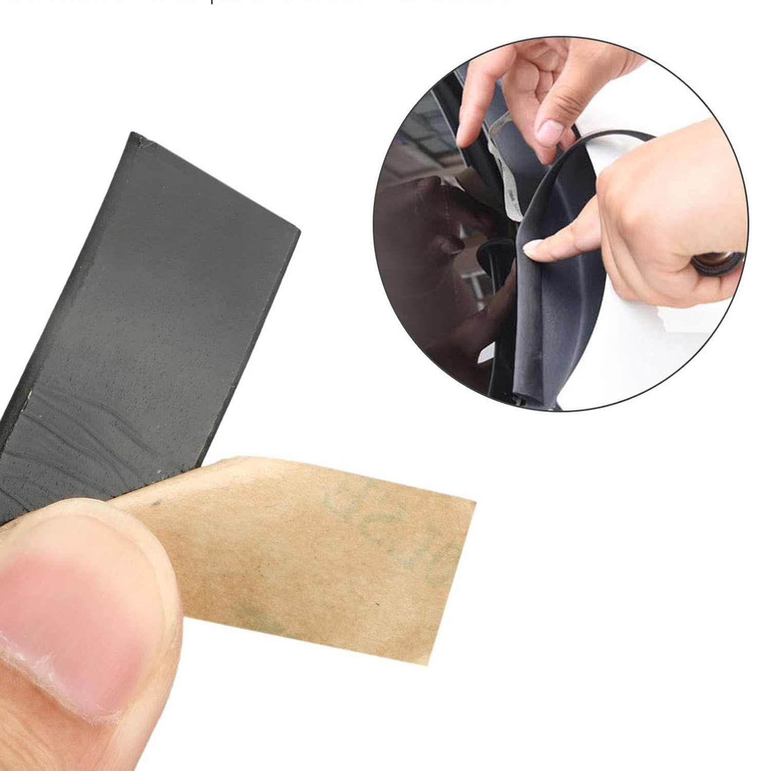 26Feet Rubber Seal Strip Car Molding Edge Trim Door Window Weather Protector Kit