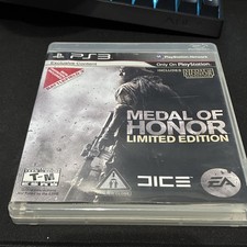 EA Medal of Honor Limited Edition Sony PlayStation 3 PS3 w/ Case T Shooter